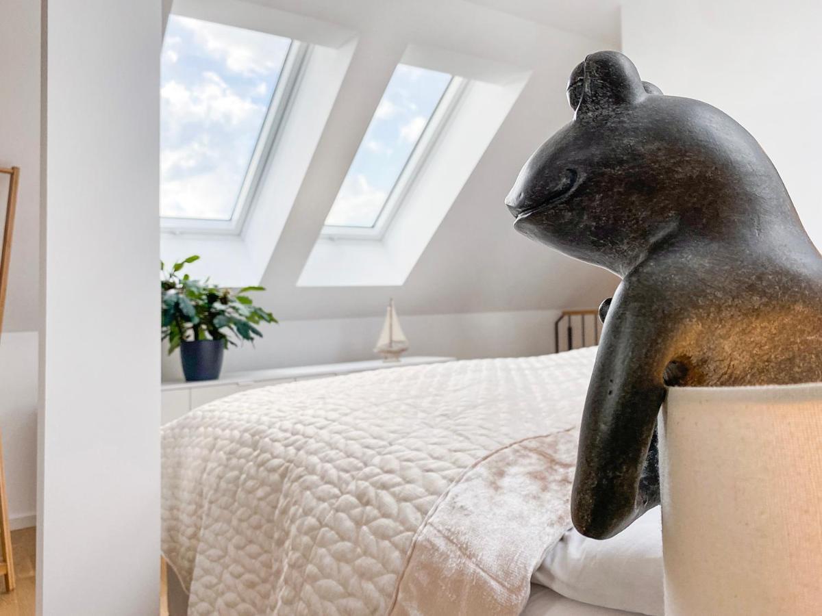 Modern & Stylisch - Penthouse-Feeling Nahe Flughafen Muenchen Lejlighed Freising Eksteriør billede