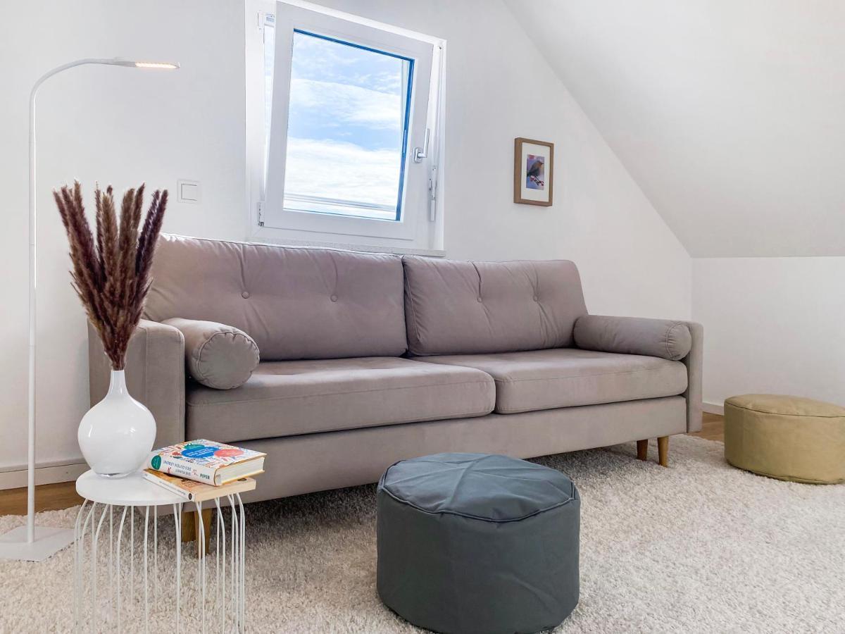 Modern & Stylisch - Penthouse-Feeling Nahe Flughafen Muenchen Lejlighed Freising Eksteriør billede