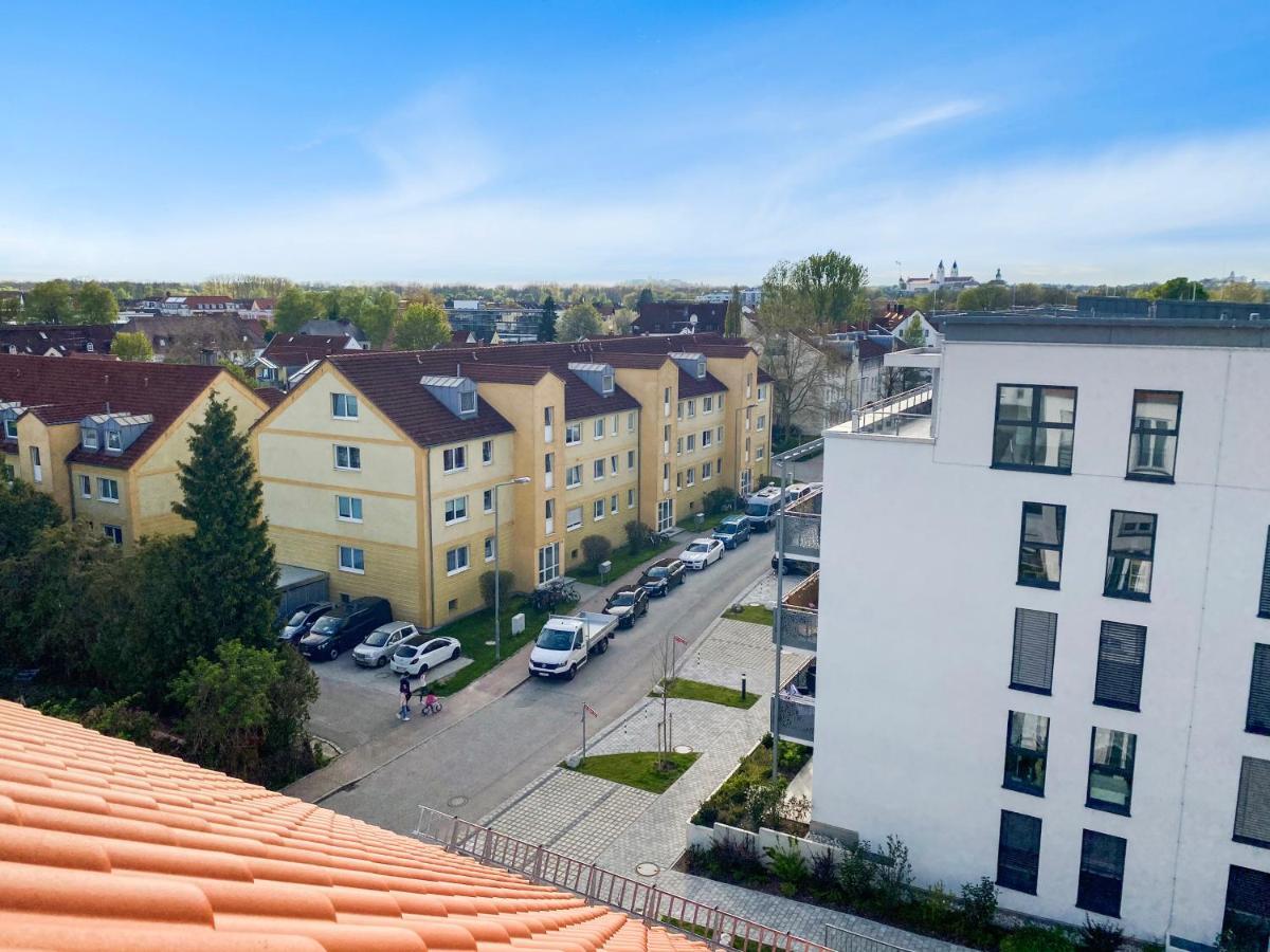 Modern & Stylisch - Penthouse-Feeling Nahe Flughafen Muenchen Lejlighed Freising Eksteriør billede